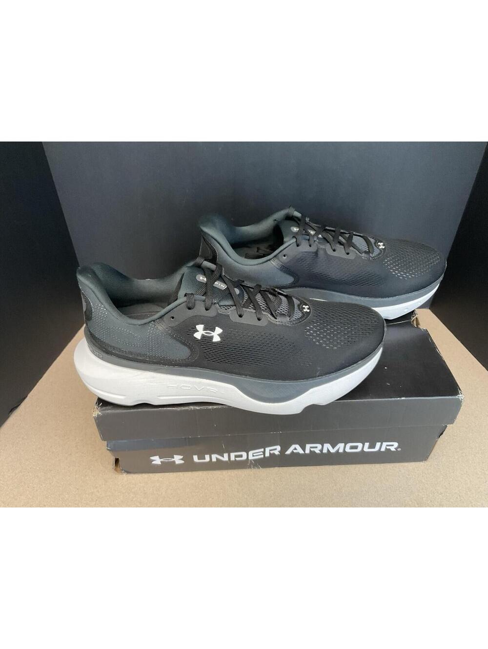 New! Mens Under Armour HOVR Infinite Pro 2 Black Running Shoes. Size 11.5. Nice!